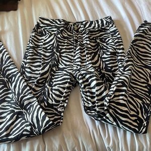 NWOT BDG zebra pants DONATING FRIDAY